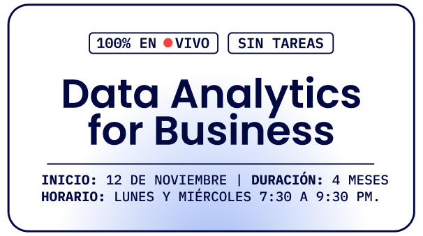 Data Analytics for Business-Nov
