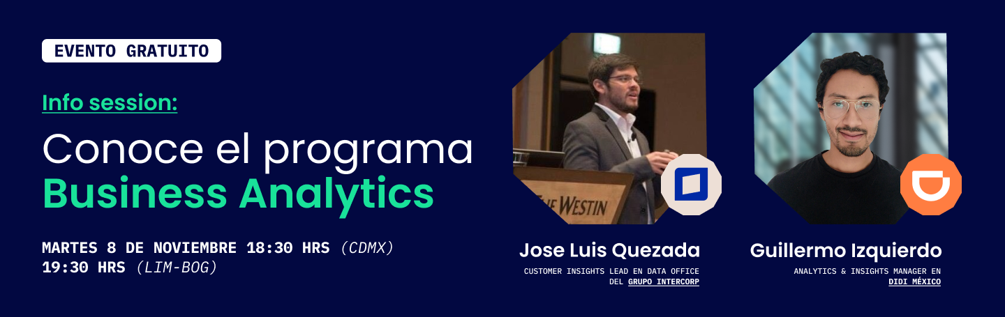 Banner info session businness analytics 8 nov